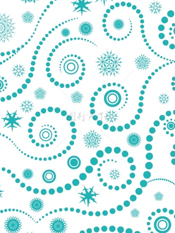 传统 欧式俄式花卉底图底纹  图案背景贴图 蓝绿色波点纹